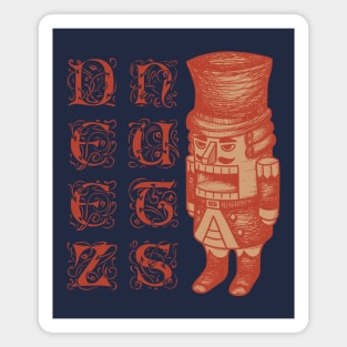 Christmas sweaters - Deez Nuts Nutcracker meme Magnet